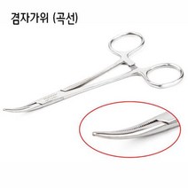 소형견 고급귀소독가위 포메라니안 간편겸자가위 비숑프리제 편리한귀솜가위 곡선, 상세페이지 참조