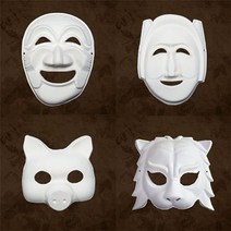 양반탈 부네탈 돼지탈 라이온 킹 퀸 전통탈 가면 민속 탈만들기 동물, 양반탈2, 본상품선택