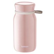 루미낙 라떼 보온보냉병, 핑크, 350ml
