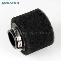 오토바이필터 오토바이 구덩이 먼지 자전거 ATV 부품 35mm 38mm 42mm 45mm 48mm 구부러진 각도 폼 에어 필터 포드 핏 쿼드 더트 버기, [12] 38mm