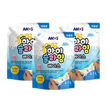 아모스 아이슬라임 베이스 2.1L 3개/액체괴물 액괴 클레이