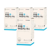 [안국약품] 토비콤 아이포커스 미니 30캡슐X4박스(4개월분), 없음