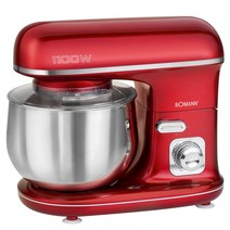 보만 대형 대용량 반죽기 거품기 레드 5L Bomann KM6010, 1ml, 기본