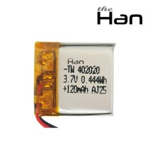더한 리튬 폴리머 배터리 충전지 402020 120mAh
