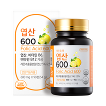 그린스토어 엽산 600, 54g, 1개
