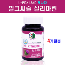 캐나다 밀크씨슬 실리마린 서양민들레 추출물 밀크시슬 고함량 아티초크 분말 가루 캡슐 콜린 남성 간 영양제 남자 직장인 간건강 보호제 남편 피로회복 간기능개선제 직수입, 2개, 30g