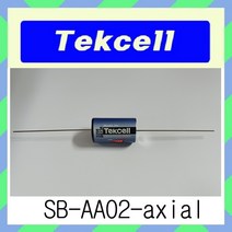 [리튬전지] SB-AA02(1/2AA 3.6V)AXIAL, 1개, 1개