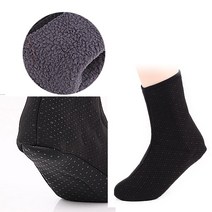 양말나라 보온 요술버선 중목 2켤레 /방한덧신 털버선 요술덧신