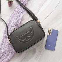 부드러운 지퍼 골드지퍼 여성 크로스 세련된크로스백