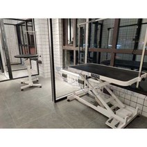 대형견 테이블 책상 높이조절 리트리버 반려동물 전동, 전동리프트테이블 (길이 115cm)