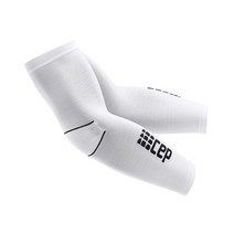 팔꿈치 지지 압박 슬리브 남성 및 여성용 - CEP 팔 슬리브 (쌍) 하얀색, II-L1, II-L1