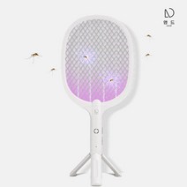 [앤드] 2IN1 UV 해충유인 퇴치 충전식 전기 모기채 2 000mAh, 단품