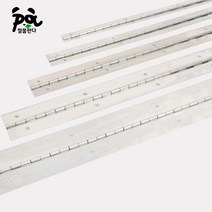 철물판다 스텐피아노 경첩 줄경첩 피아노정첩 피스포함 가구경첩 가구철물 줄정첩, 80mm, 1000mm, 1개