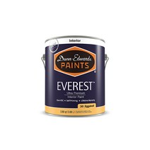 던에드워드 [던에드워드 페인트] 에베레스트 (무광 벨벳광 계란광 반광) 1QT(1L) 실내용 100%아크릴페인트 수성페인트 셀프페인트 DIY페인트, [에베레스트]벨벳광 1QT(약1L)