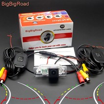 어라운드뷰 bmw x1 e84x3 e83 후면 역 hd 야간 투시경 설치를 bigbigroad 후방 카메라, 무선 지능형, 12v