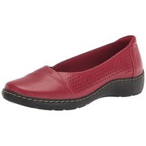 클락스 Clarks 여성용 코라 리스 발레 플랫 블랙 가죽 가성비 추천 미국직구