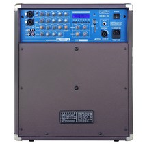 사운드아트 COMBO-100 포터블 앰프 파워드 믹싱앰프 스피커 100W 색소폰 반주기 전자키보드 악기 연주 버스킹 학교 교회 콤보100