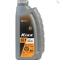 GS칼텍스 킥스파오 Kixx G1 PAO 5W20 5W30 5W40 1L 합성 가솔린 GDI 디젤 DPF LPG 엔진오일, 엔진오일 : Kixx G1 SP 5W-30 1L