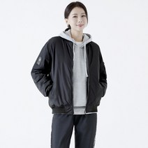 여자 항공점퍼 블랙점퍼