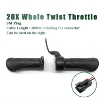 thumb throttle ebike whole throttle half twist 전기자전거 액세서리, 20x 전체 SM