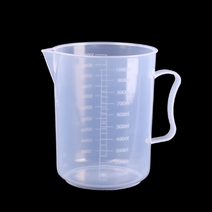 27리빙 튼튼한 플라스틱 비커, 1L 3개