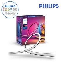 [ PHILIPS 코리아 공식판매점 ] 필립스 휴 HUE 플레이 그라디언트 라이트스트립 65인치, 휴 플레이 그라디언트 라이트스트립 65인치