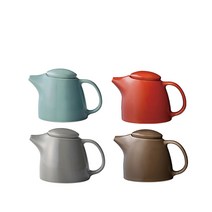 킨토 토포 티팟 4종 400ml, 레드