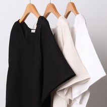 날개 소매 V 블라우스 207I845S 빅사이즈 여성