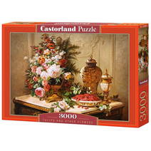 Castorland 수입 퍼즐 3000 조각 튤립 꽃다발, 단품, 단품