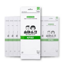 KF80 원파인데이 숨마스크 황사마스크 흰색 대형 50매, 50개