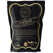 샹그릴라 커피 와일드 코피 루왁 프레쉬 로스트 그라운드 250g 사향 고양이 Shangri-La Coffee Kopi Luwak