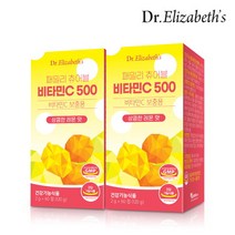 닥터엘리자베스 [닥터엘리자베스] 패밀리츄어블 비타민C 500 (60정) x 2박스, 선택완료, 단품없음