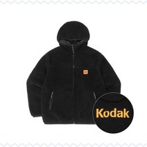 [국내정품상품] KODAK 에센셜 플리스 자켓 BLACK