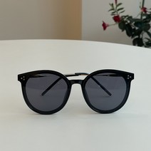 오버사이즈 둥근뿔테 여자 선글라스 셀리