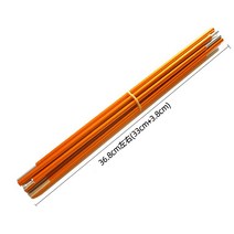 야외 캠핑용 8.5mm 알루미늄 텐트 폴 1-2 인용 장비 3.67m 4m 하이킹 액세서리, 01 8.5mmx3.67M