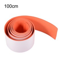 단열필름 자동차썬팅 Foshio 100500 cm 탄소 섬유 스웨이드 펠트 천 모든 카드 스퀴지 스크레이퍼 비 스크래치 에지 비닐 자동차 랩 틴팅 프로텍터, 100CM
