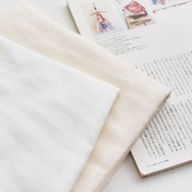 무형광 3중거즈 무지 2color 면 아기 원단 거즈원단 블랭킷 의류 홈즈패브릭, 내츄럴
