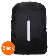 등산배낭 커버 레인 반사 방수 가방 패션 전술 야외 캠핑 하이킹 등반 먼지 레인, 검은색, 100리터
