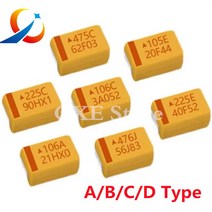 터보 차져 AB C D E 타입 탄탈럼 커패시터 6., 52 D 10V220UF