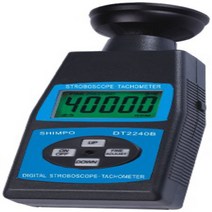 Shimpo ST-1000 ABS Plastic Stroboscope Tachometer with LED Flash Technology 60-40000 RPM Range -0., 1, 7.7