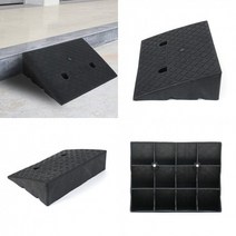 15CM 블랙 계단경사판 차량경사로 점포진입판 휴대용경사로 계단경사로