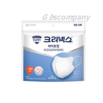 크리넥스 KF80 라이트핏 마스크 대형, 20개입, 60개, 0 White (화이트)