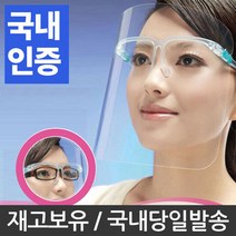에코벨 투명마스크 안면보호대 페이스쉴드 안경형 풀세트, 제품선택:안면 투명마스크 안경형