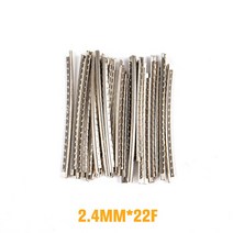 타악기 음악 취미 22/24pcs 일렉트릭 기타 프렛 와이어 Fretwire 2.2/2.4mm 구리-니켈 합금 나무 Frets 화이트 구리 스케일 라인 민속, 03 2.4mm x 22F