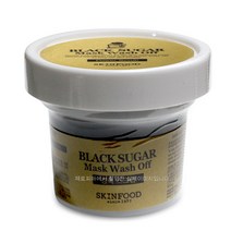 스킨푸드 블랙슈가 마스크 워시 오프 120g, 1개