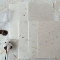꽃잎 화초 무늬 수제 종이 diy 다꾸 페이퍼 데코 장식 포장지 만들기 A4 5장, 6종 혼합 세트(6종 종류별1장)_A4