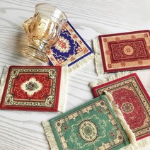 페르시안러그 미니 대형 먼지없는 사계절 persian mini woven rug mat mousepad retro style carpet pattern cup laptop