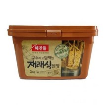 푸드 CJ해찬들 재래식된장 3kg, 상세페이지 참조, MCS_ 본상품선택