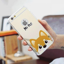 갤럭시J5 2017 PET미러케이스 핸드폰케이스 휴대폰 SM, 로즈골드_치와와, 없음