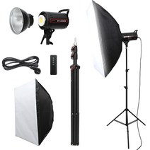 썬빔라이트 슈퍼스탠드 소프트박스 지속광 스튜디오 유튜브 방송 촬영 조명 세트 KIT-80W07, 썬빔 슈퍼 소프트박스 키트